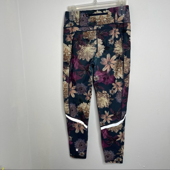 Sweaty Betty Zero Gravity Floral Print Compressive Legging High Waist Medium - Picture 5 of 16